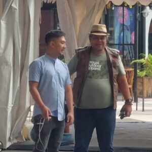 Tom Liwafa bersama Ketua MAKI Jatim