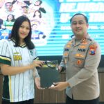 Atlet PBVSI Gresik ke Kejurnas Bolavoli U-18 2026 Diberangkatkan Kapolres Gresik